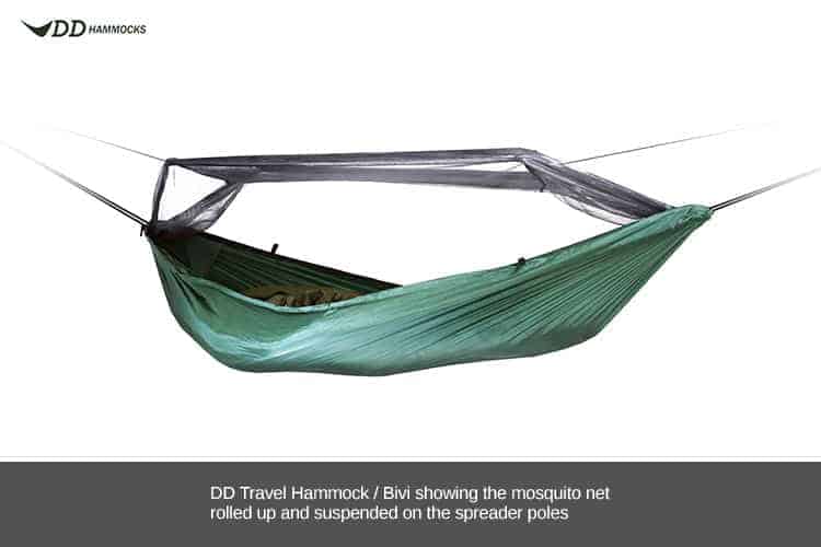 DD Travel Hammock / Bivi Coyote Brown - Longshot Tactical