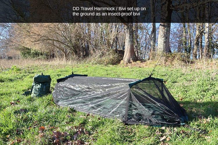 DD Travel Hammock / Bivi Coyote Brown - Longshot Tactical