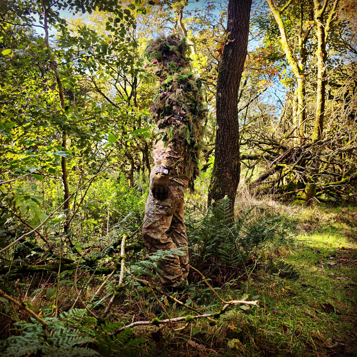 Deadground Revenant S/S | Full-Length Hybrid Ghillie Cape - Longshot Tactical