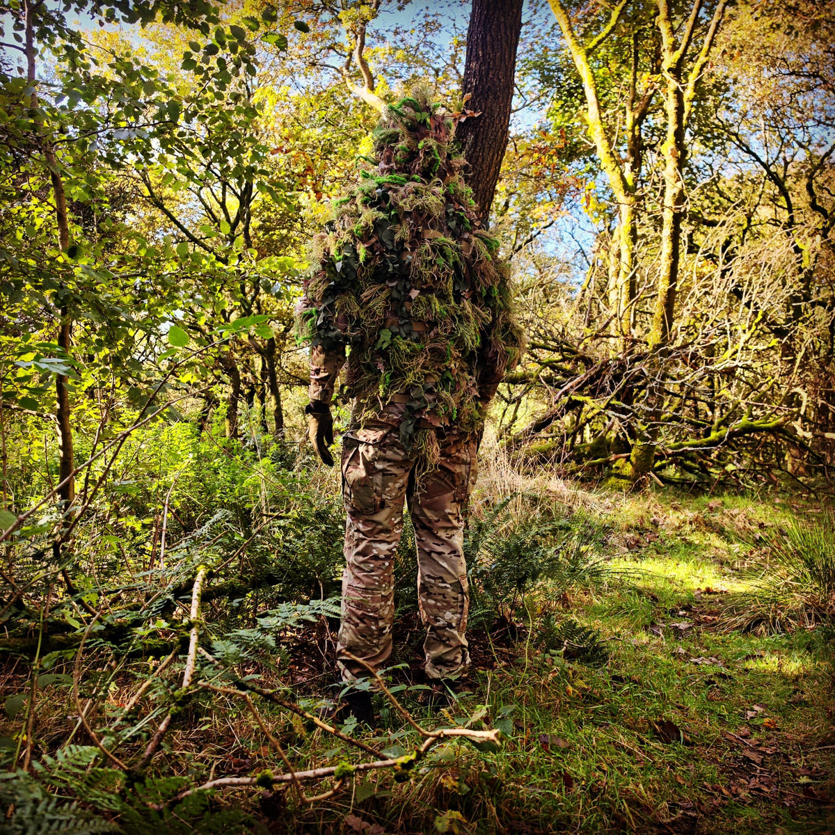 Deadground Revenant S/S | Full-Length Hybrid Ghillie Cape - Longshot Tactical
