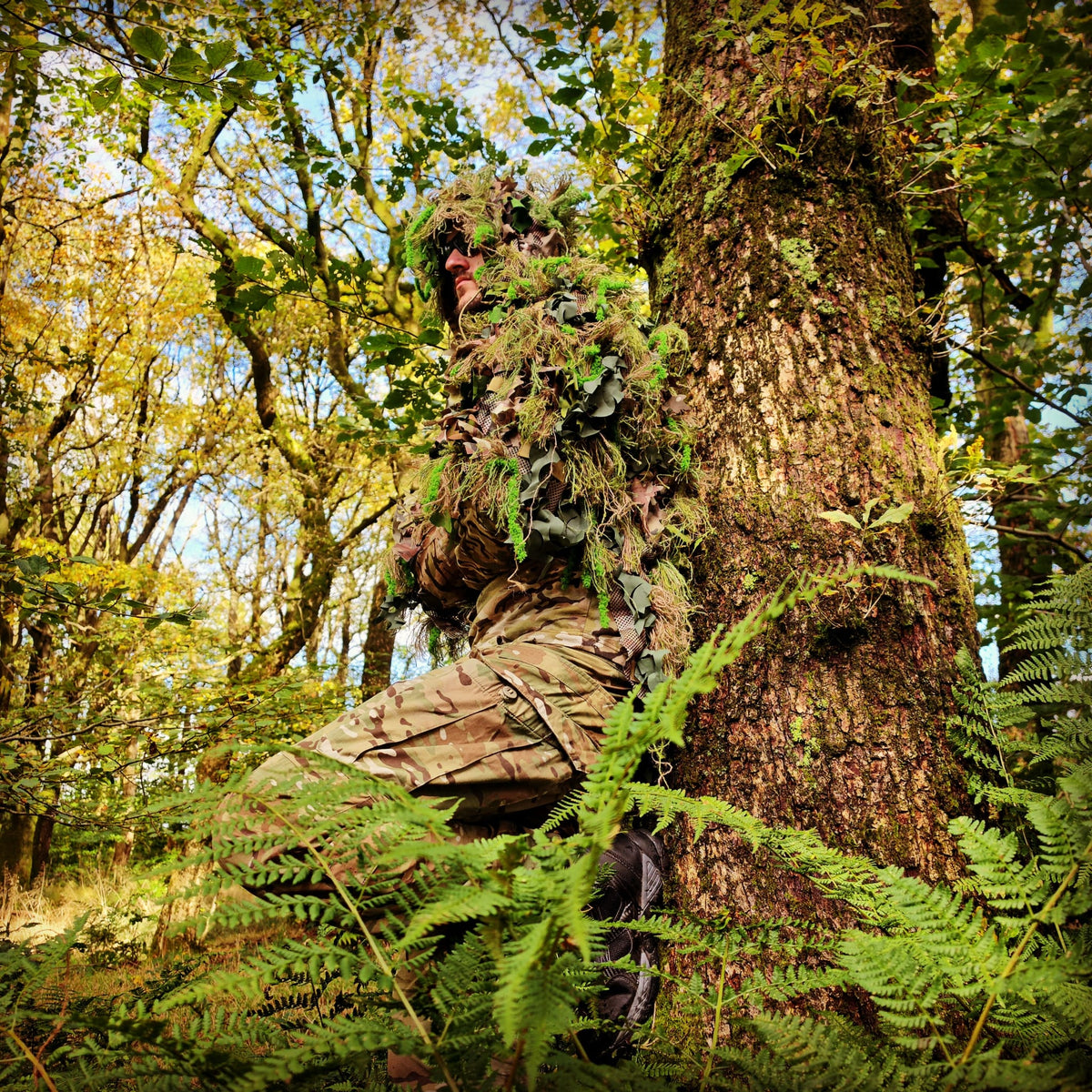 Deadground Revenant S/S | Full-Length Hybrid Ghillie Cape - Longshot Tactical
