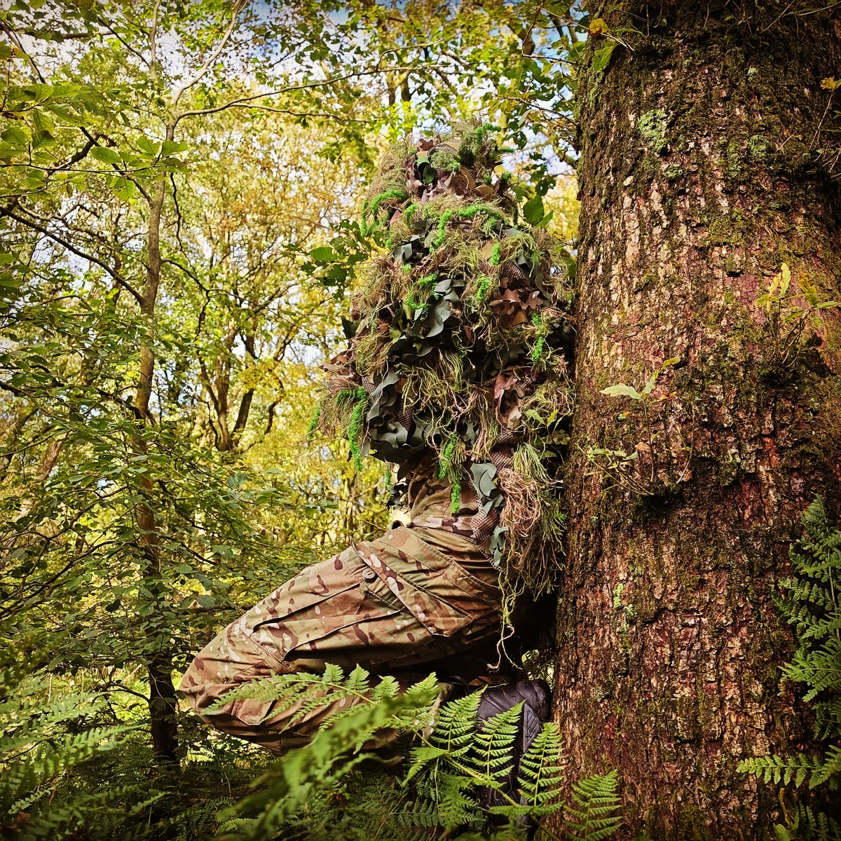 Deadground Revenant S/S | Full-Length Hybrid Ghillie Cape - Longshot Tactical