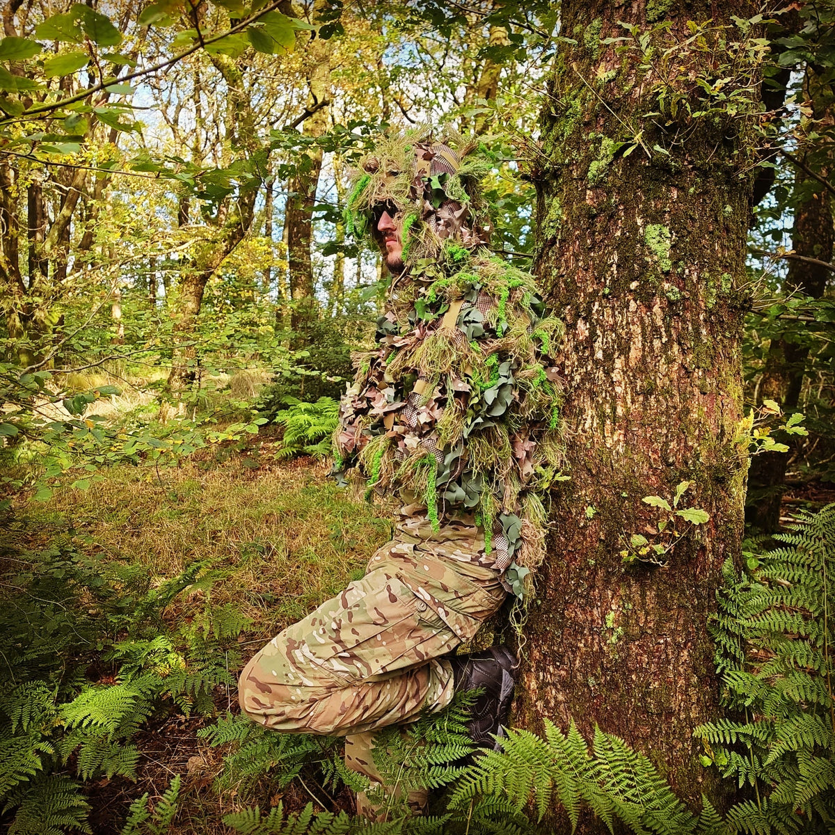 Deadground Revenant S/S | Full-Length Hybrid Ghillie Cape - Longshot Tactical