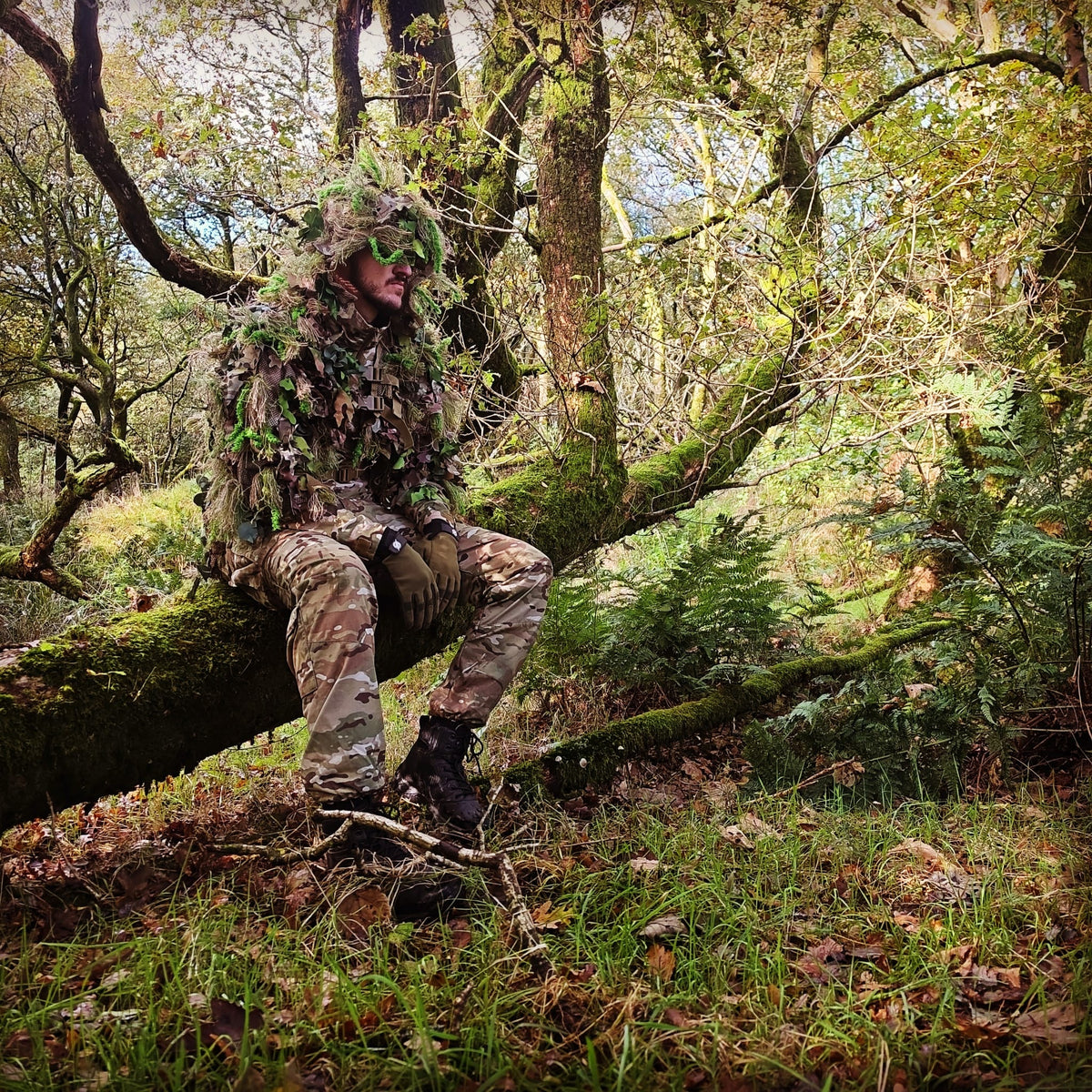 Deadground Revenant S/S | Full-Length Hybrid Ghillie Cape - Longshot Tactical