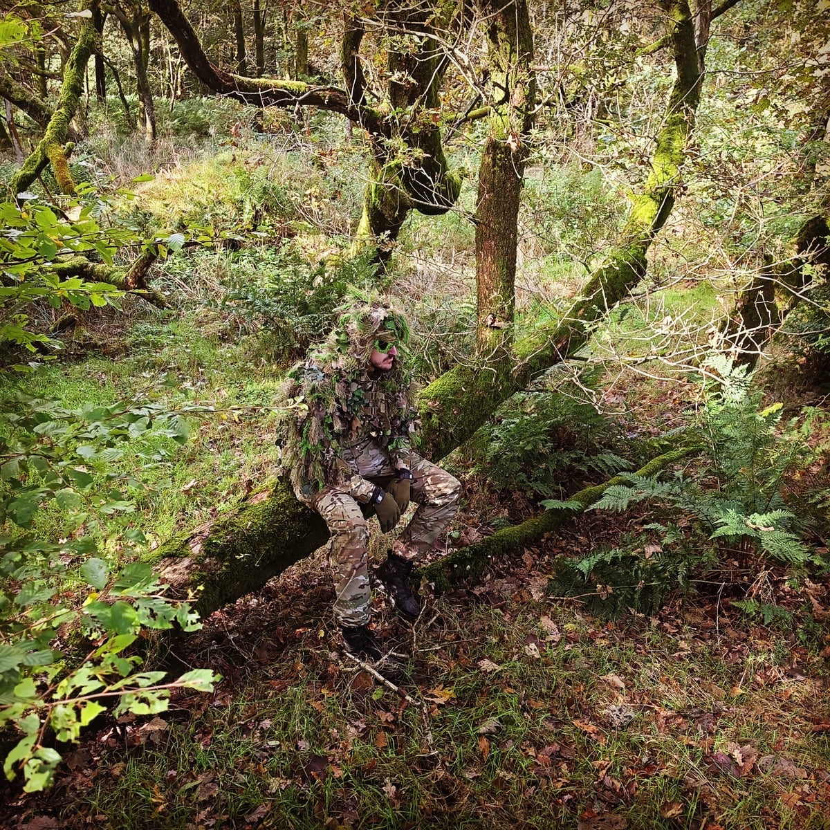 Deadground Revenant S/S | Full-Length Hybrid Ghillie Cape - Longshot Tactical