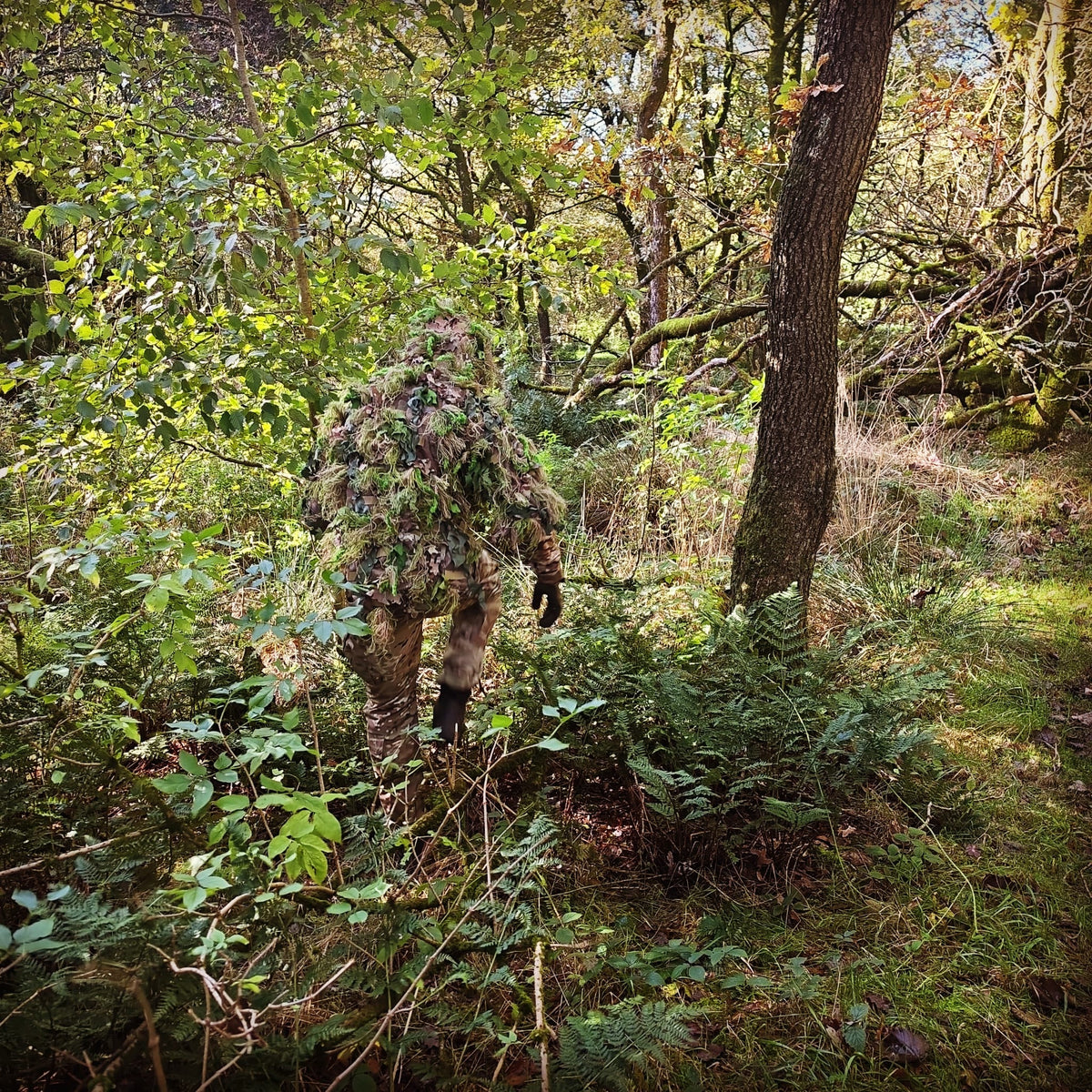 Deadground Revenant S/S | Full-Length Hybrid Ghillie Cape - Longshot Tactical