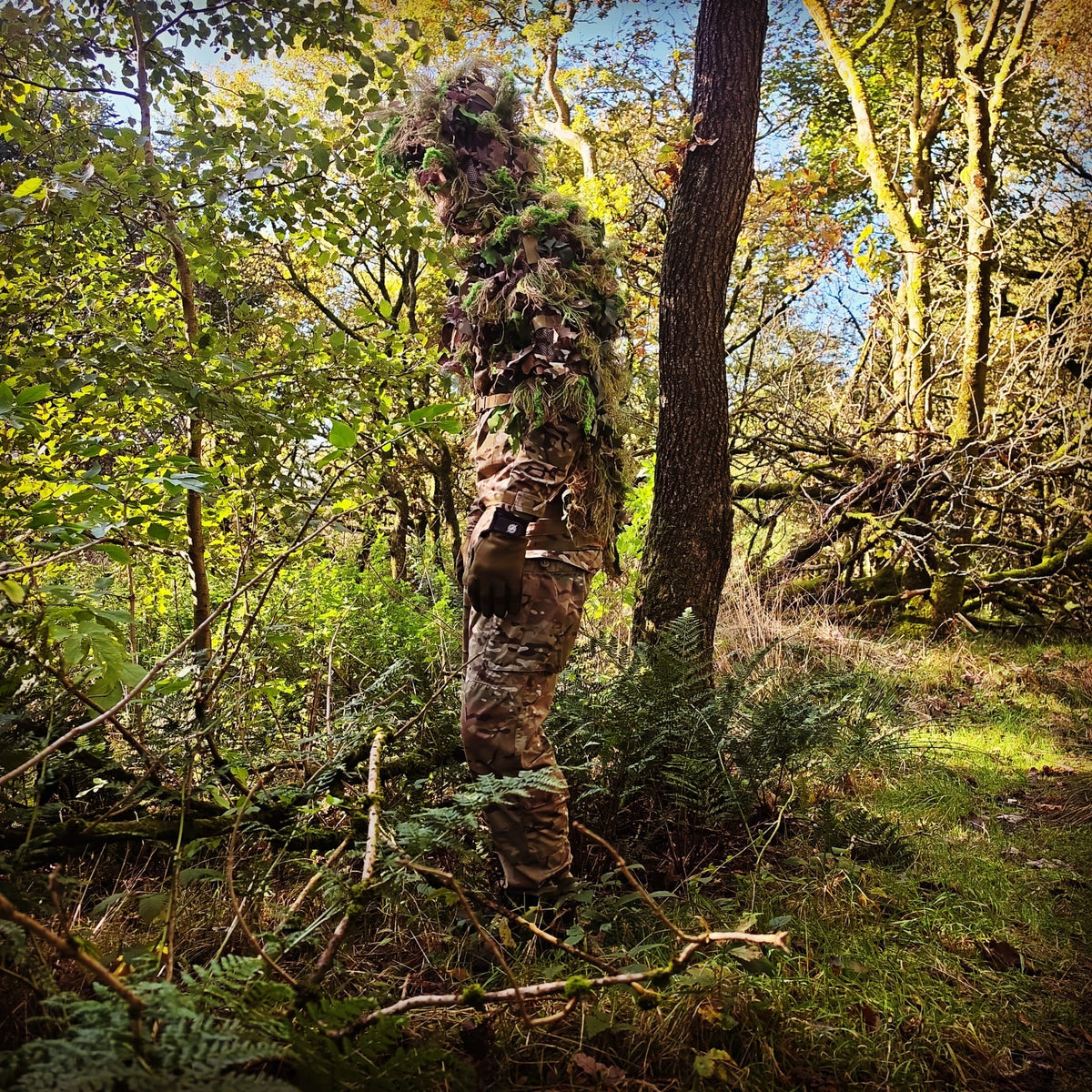 Deadground Revenant S/S | Full-Length Hybrid Ghillie Cape - Longshot Tactical