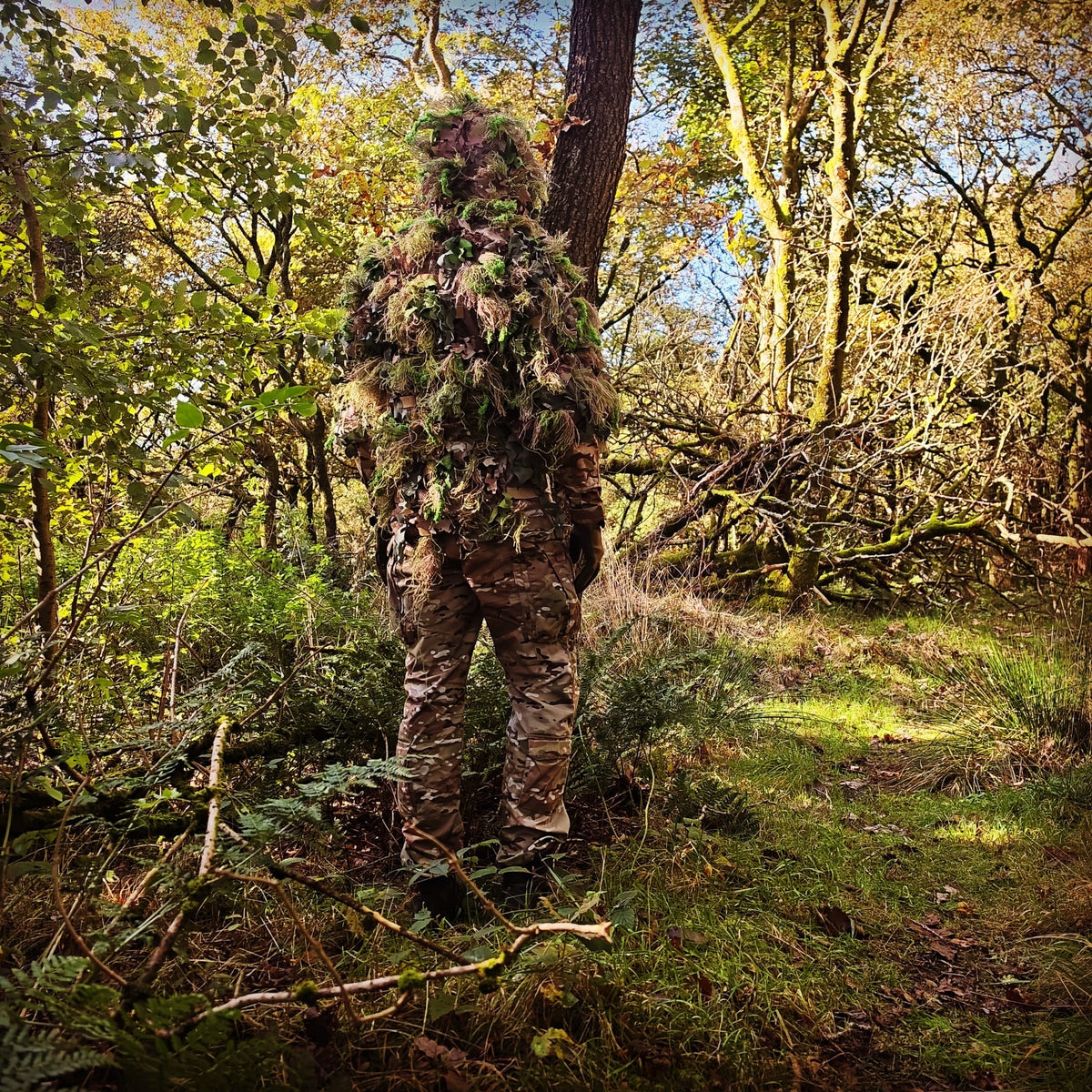 Deadground Revenant S/S | Full-Length Hybrid Ghillie Cape - Longshot Tactical