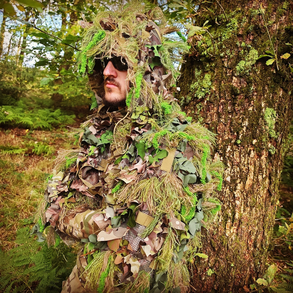 Deadground Revenant S/S | Full-Length Hybrid Ghillie Cape - Longshot Tactical
