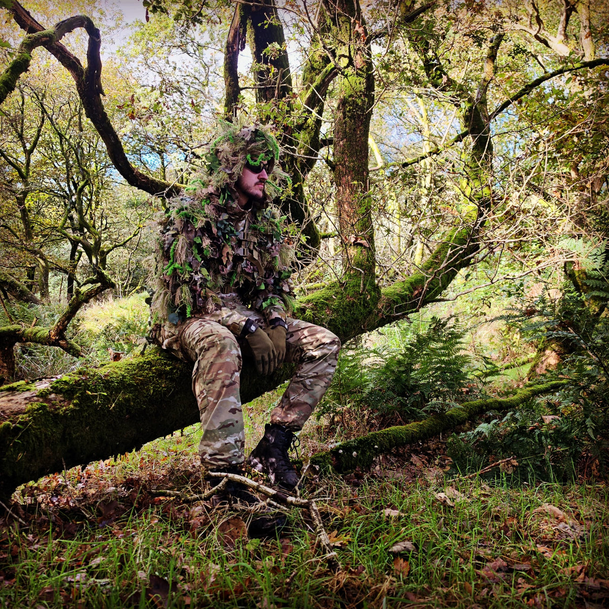 Deadground Revenant S/S | Full-Length Hybrid Ghillie Cape - Longshot Tactical