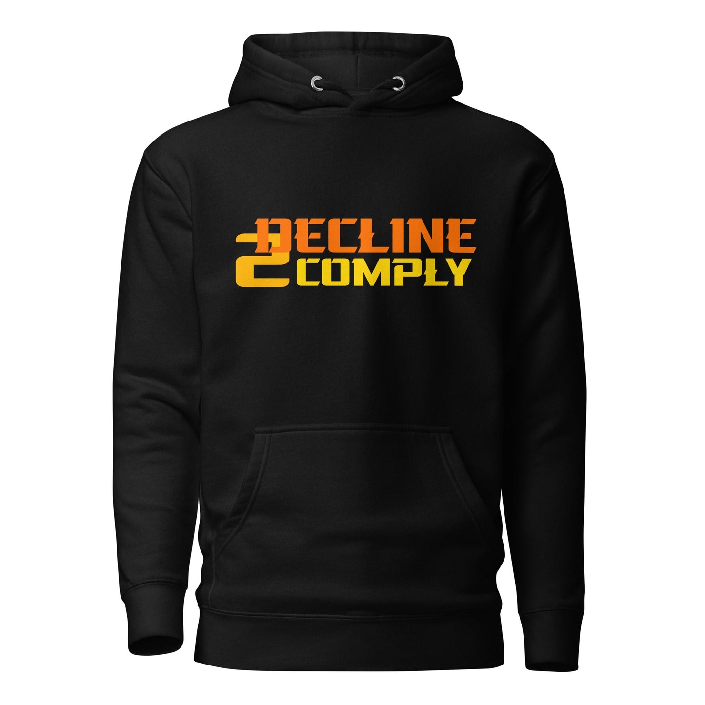 Decline 2Comply Hoodie Orange - Longshot Tactical
