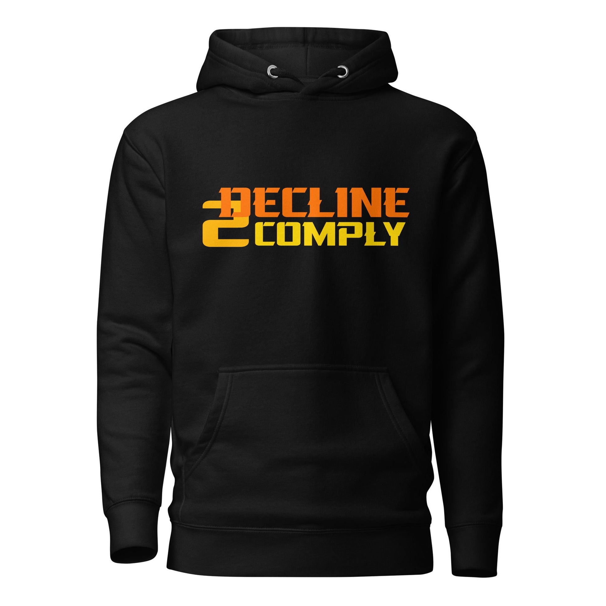 Decline 2Comply Hoodie Orange - Longshot Tactical