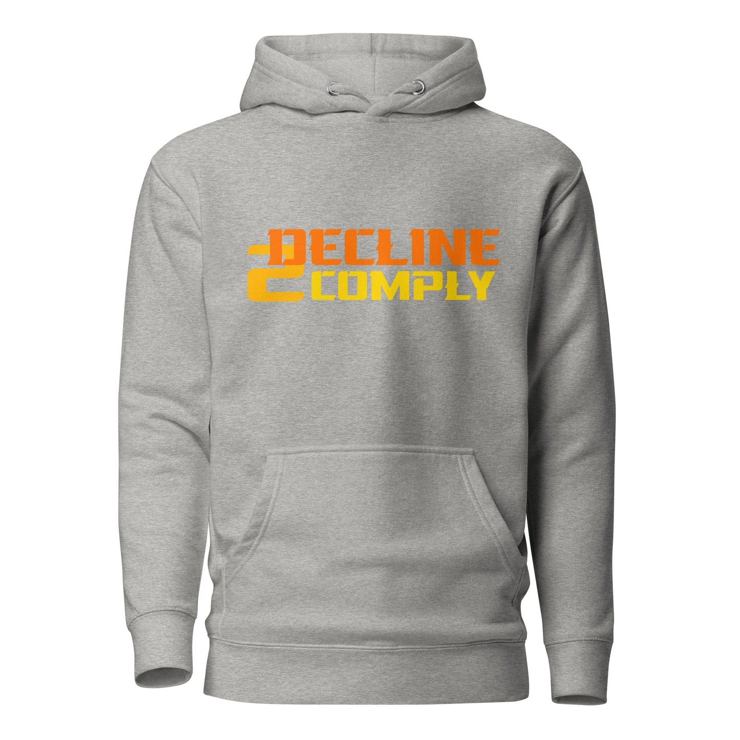 Decline 2Comply Hoodie Orange - Longshot Tactical