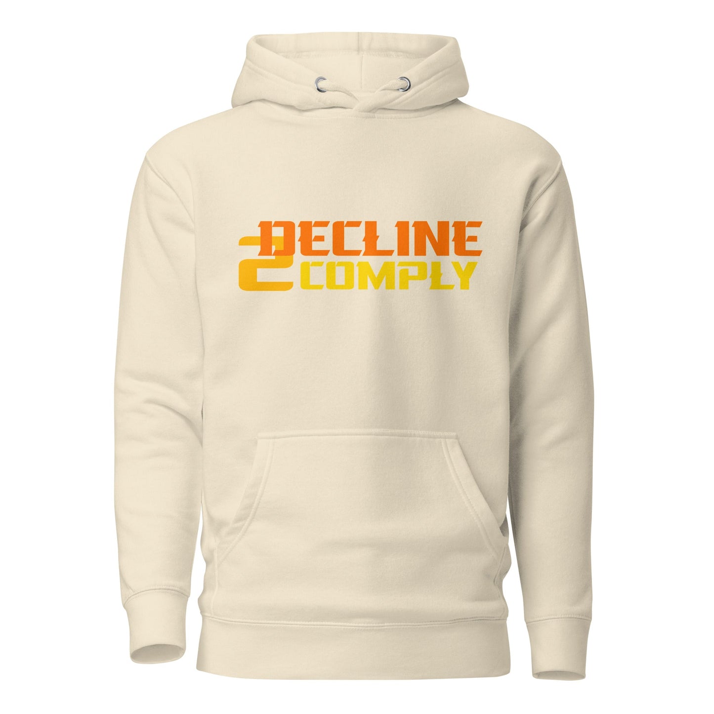 Decline 2Comply Hoodie Orange - Longshot Tactical