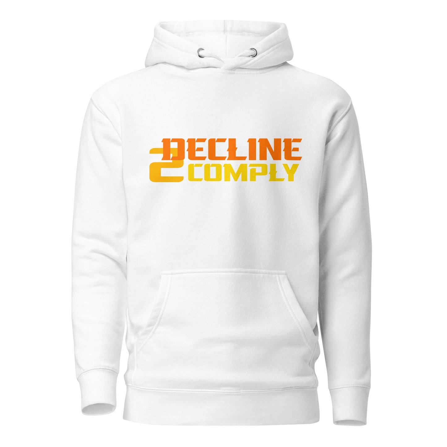 Decline 2Comply Hoodie Orange - Longshot Tactical