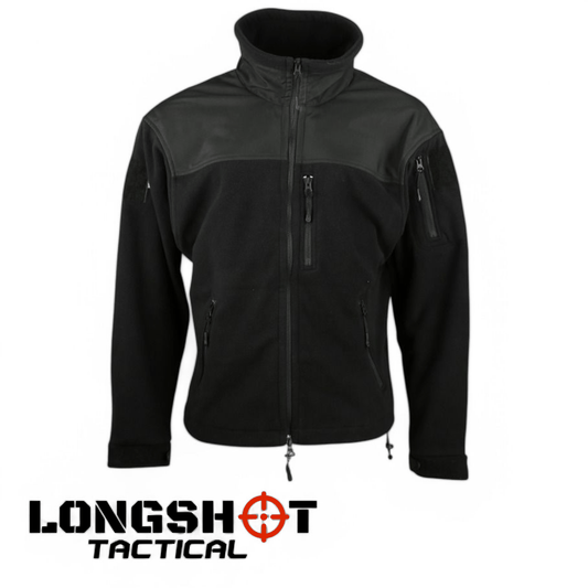 Defender Tactical Fleece – Black - Longshot Tactical