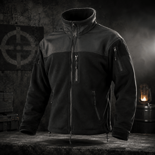 Defender Tactical Fleece – Black - Longshot Tactical