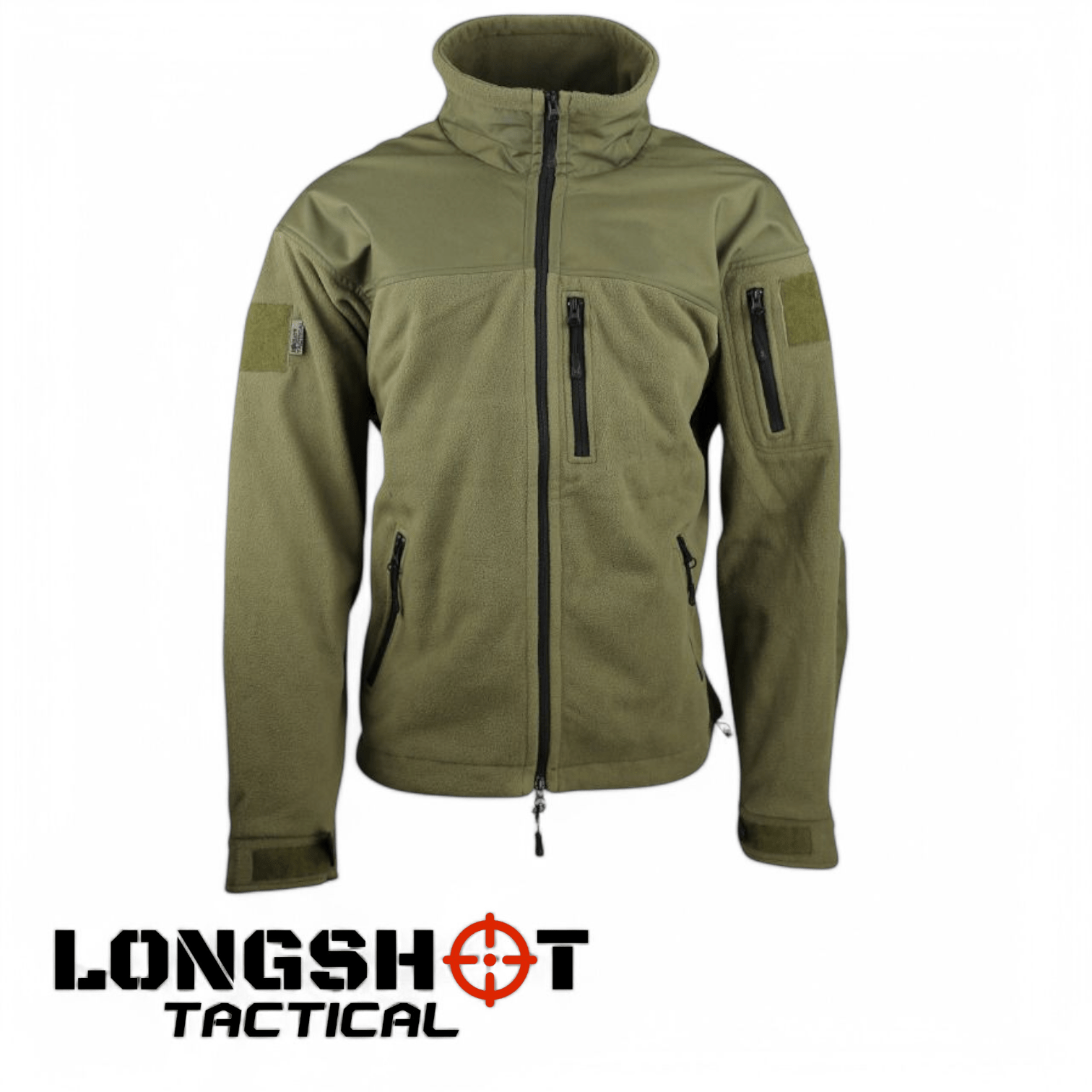 Defender Tactical Fleece – Olive Green - Longshot Tactical