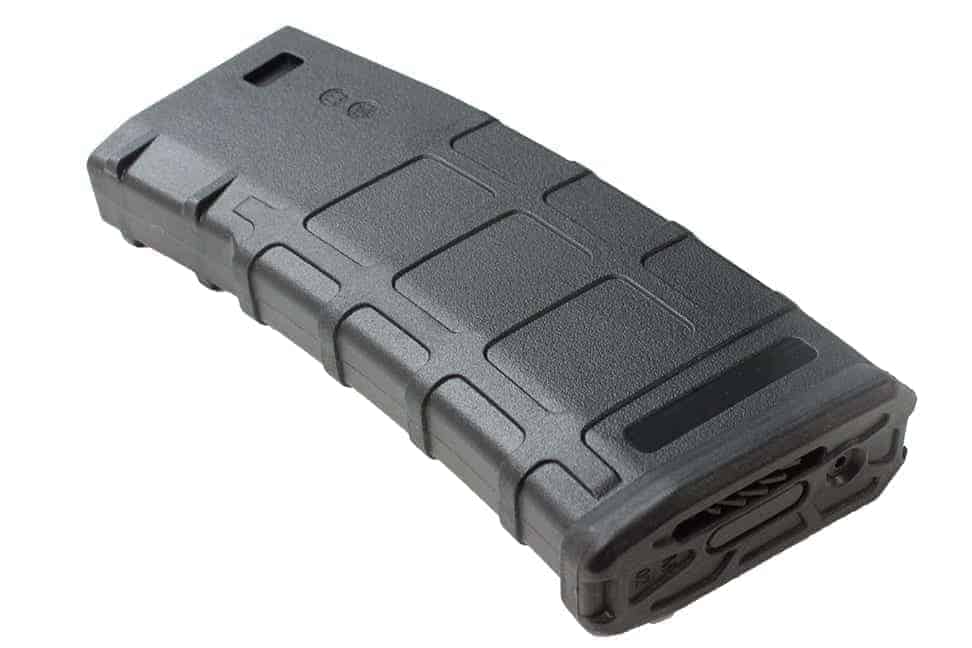 E&C P Mag Style High Cap M4 Magazine - Black - Longshot Tactical