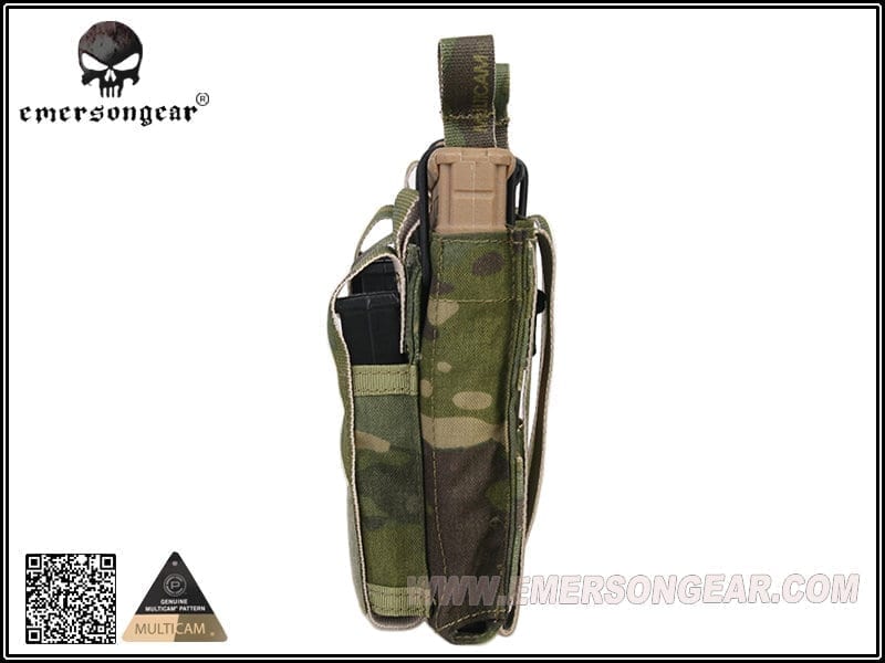 Emerson 5.56 and Pistol Triple Open Top Magazine Pouch - Longshot Tactical