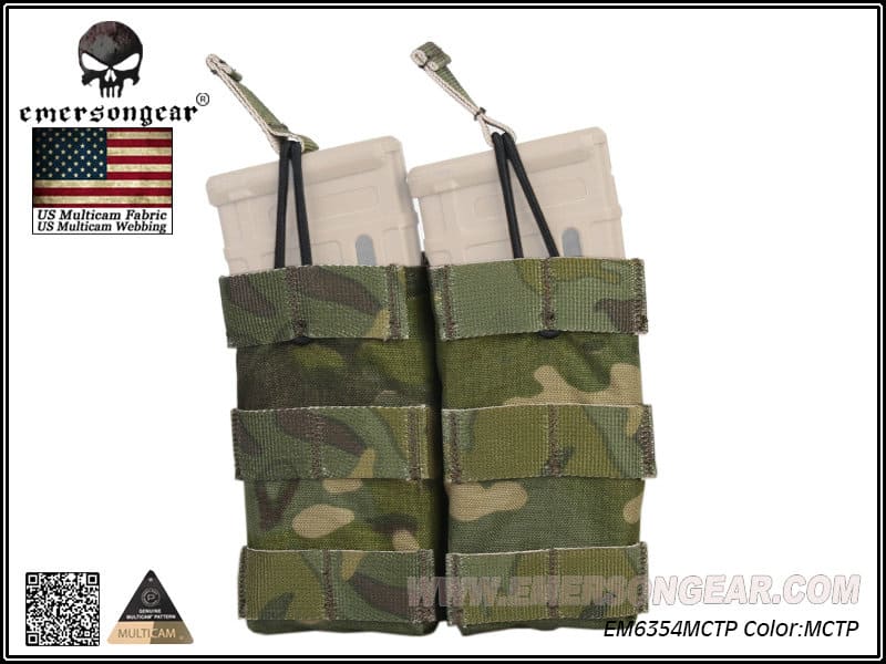 Emerson Double 5.56 Open Top Magazine Pouch - Longshot Tactical
