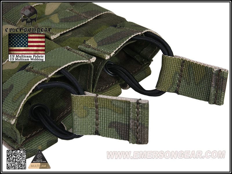 Emerson Double 5.56 Open Top Magazine Pouch - Longshot Tactical