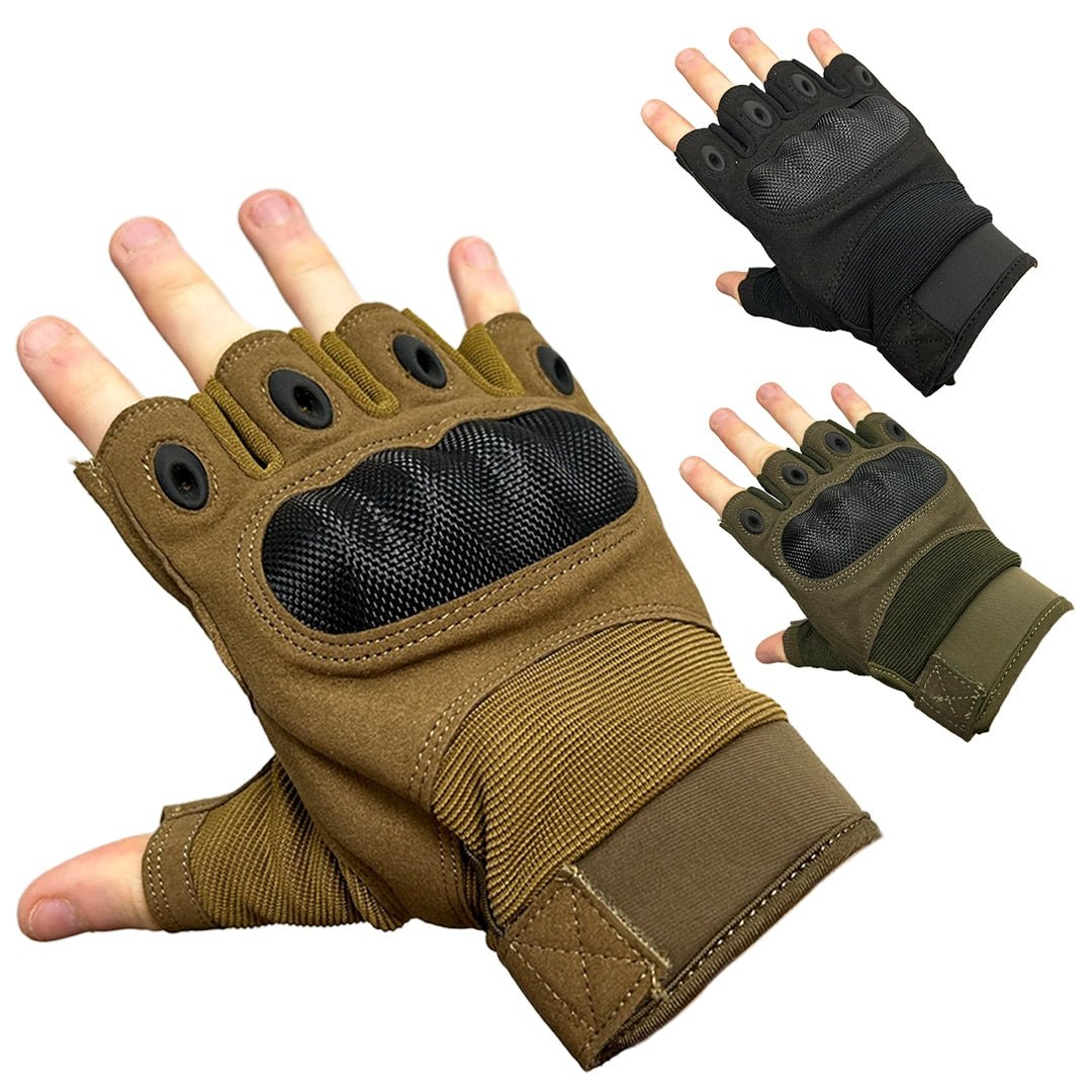 Emerson Fingerless Warfighter Gloves (Various Colours) - Longshot Tactical