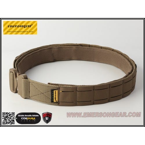 Emerson Gear LCS Combat Belt - Coyote Brown - Longshot Tactical