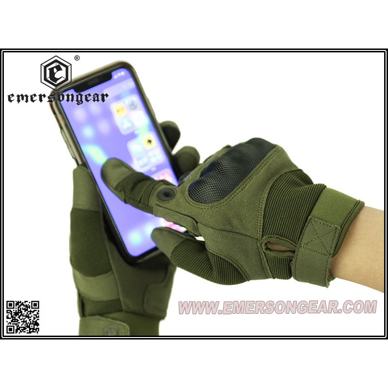 Emerson Gear Warfighter Gloves (Olive) - Longshot Tactical