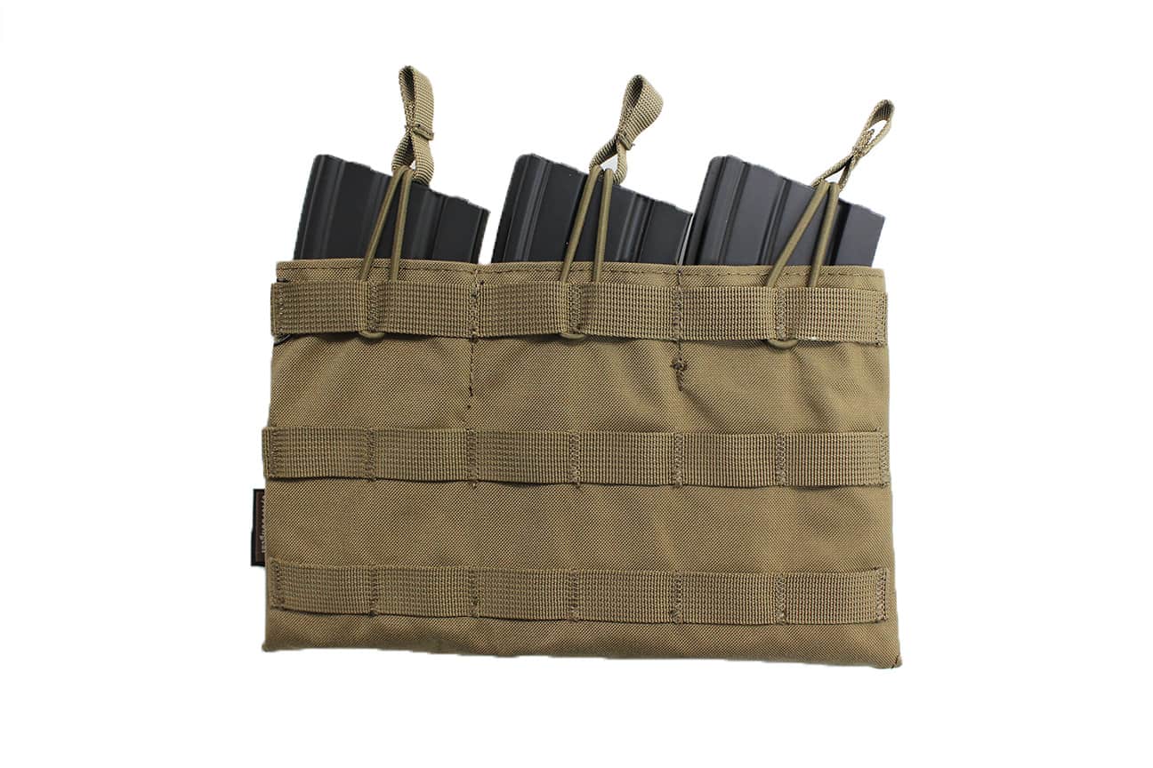 Emerson Triple 5.56 Open Top Magazine Pouch - Longshot Tactical