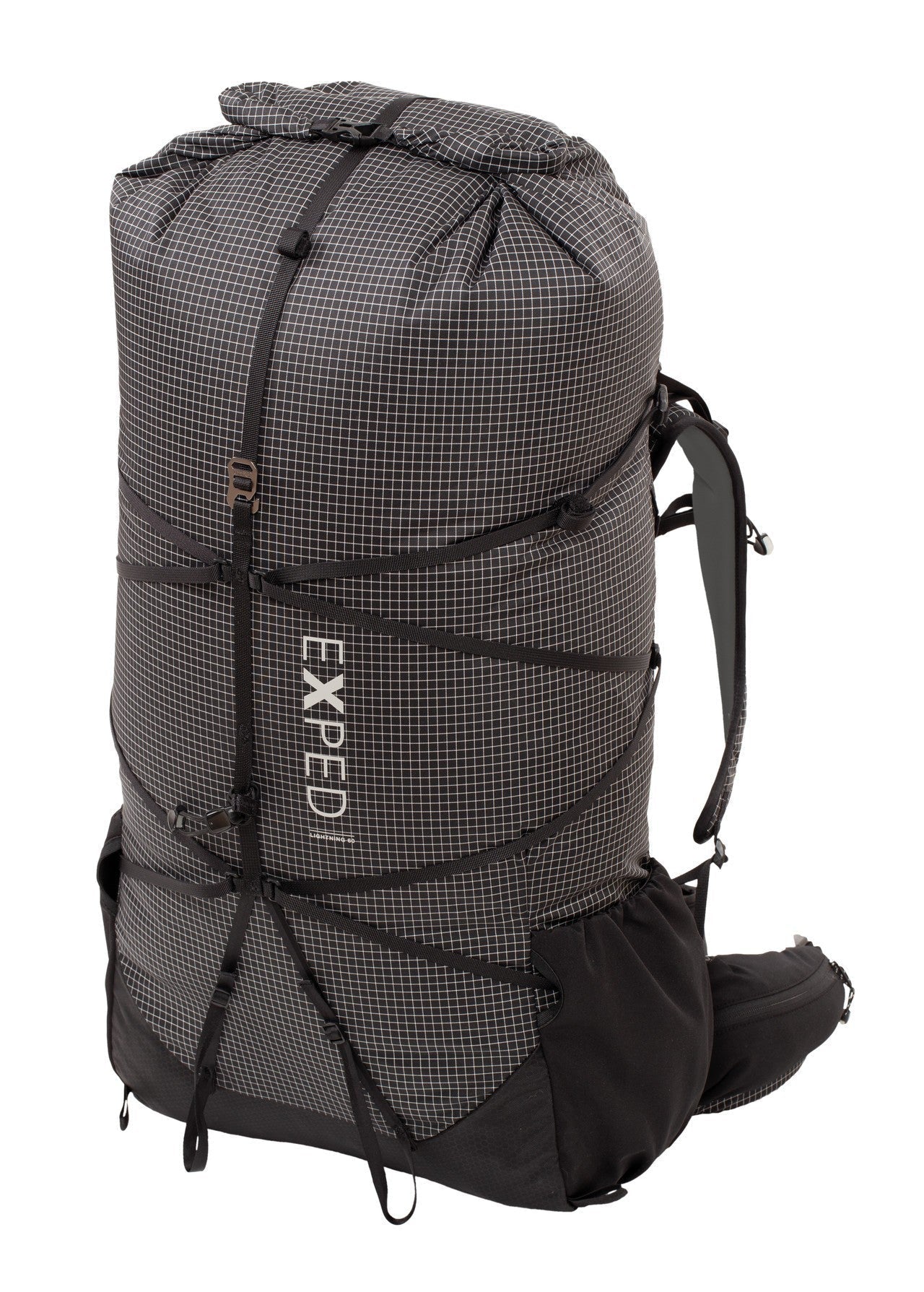 Exped Lightning 60 - Black Lightweight Backpack - Longshot Tactical