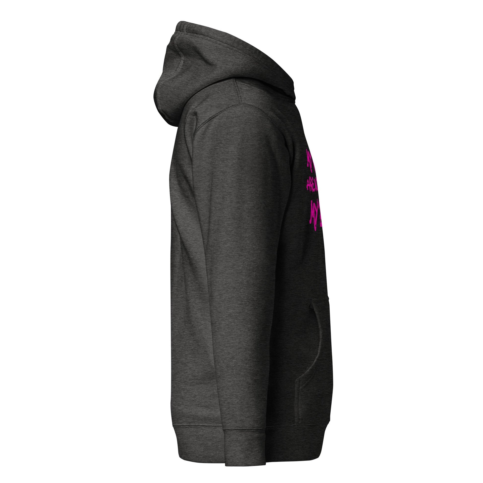 Farts worse than bite Hoodie pink logo - Longshot Tactical