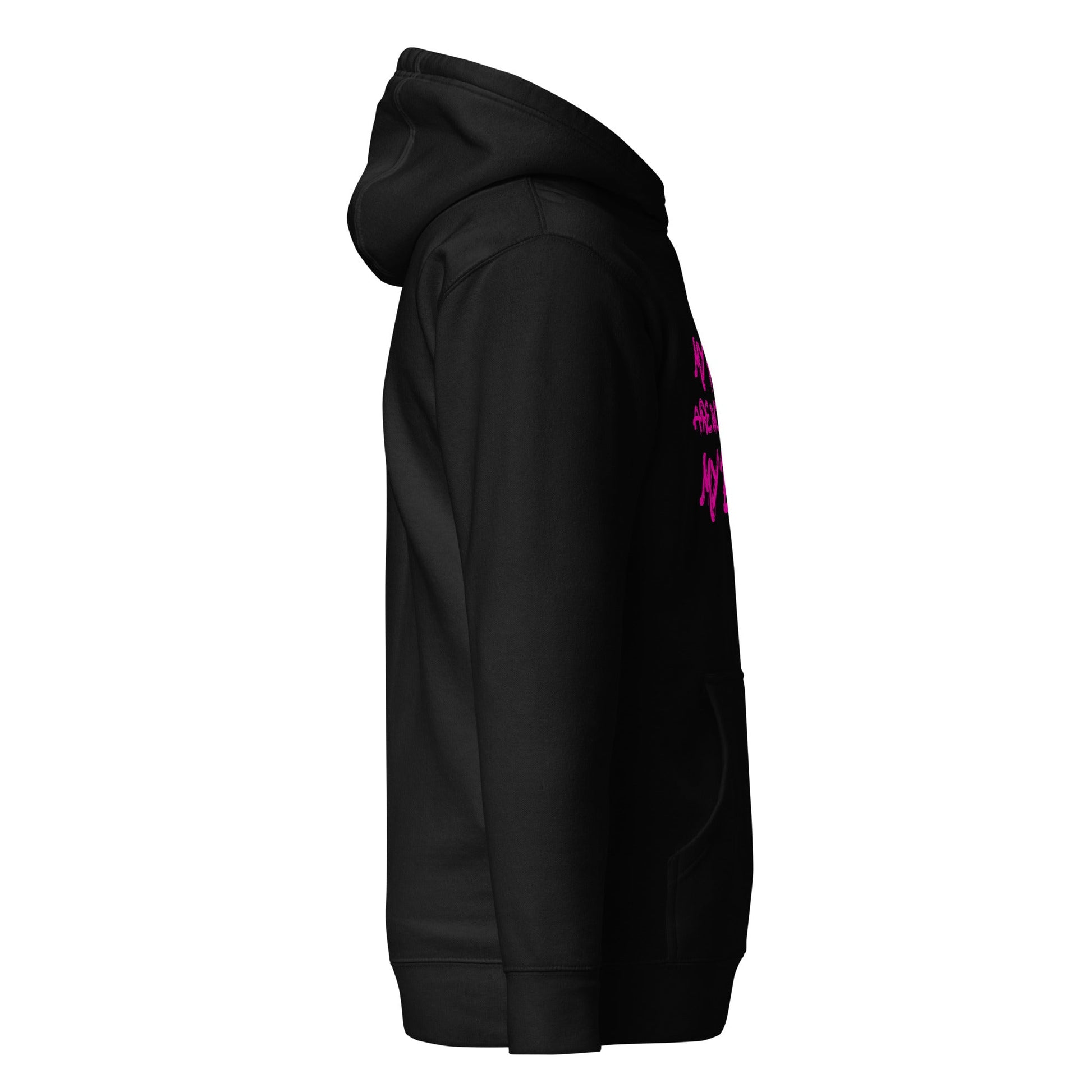 Farts worse than bite Hoodie pink logo - Longshot Tactical