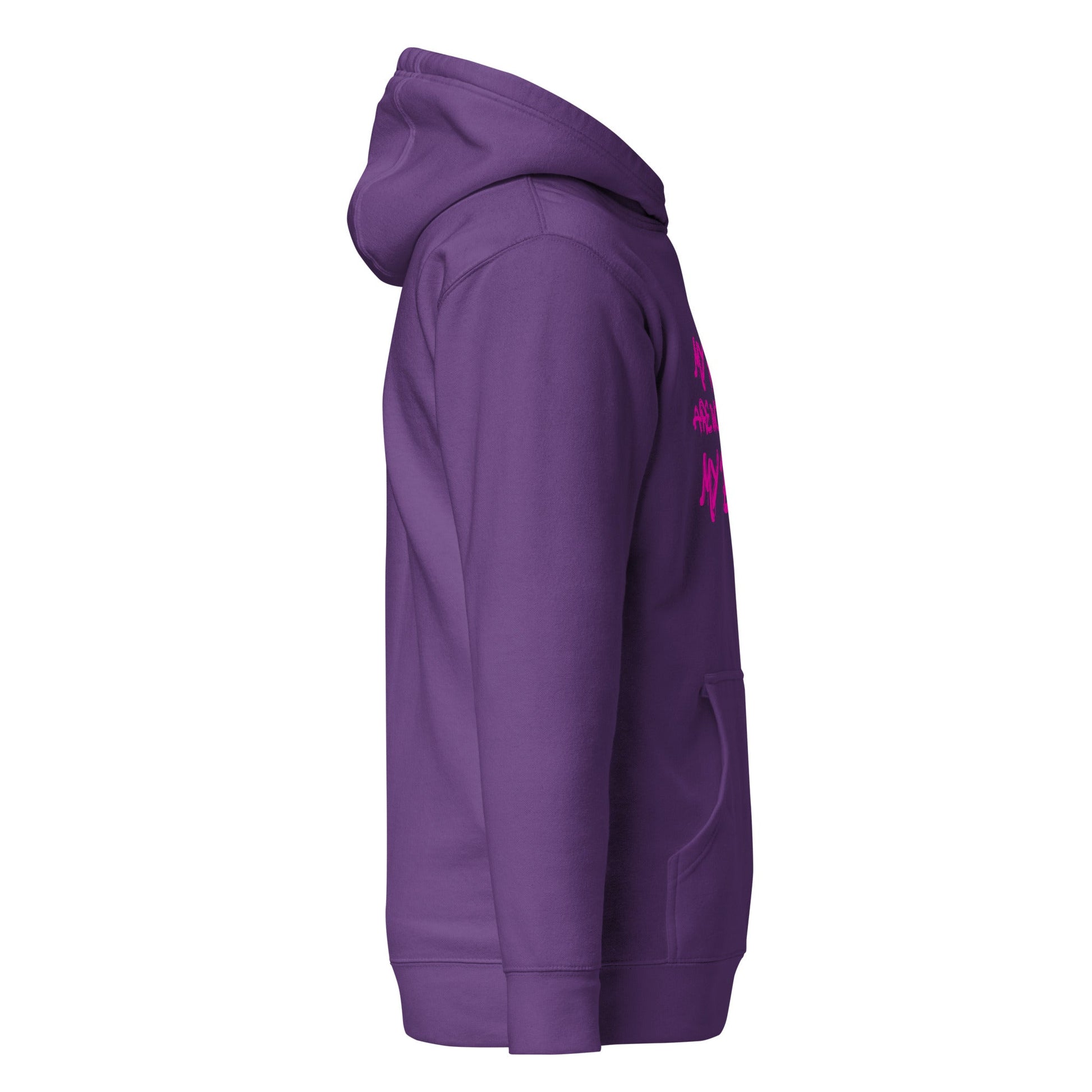 Farts worse than bite Hoodie pink logo - Longshot Tactical