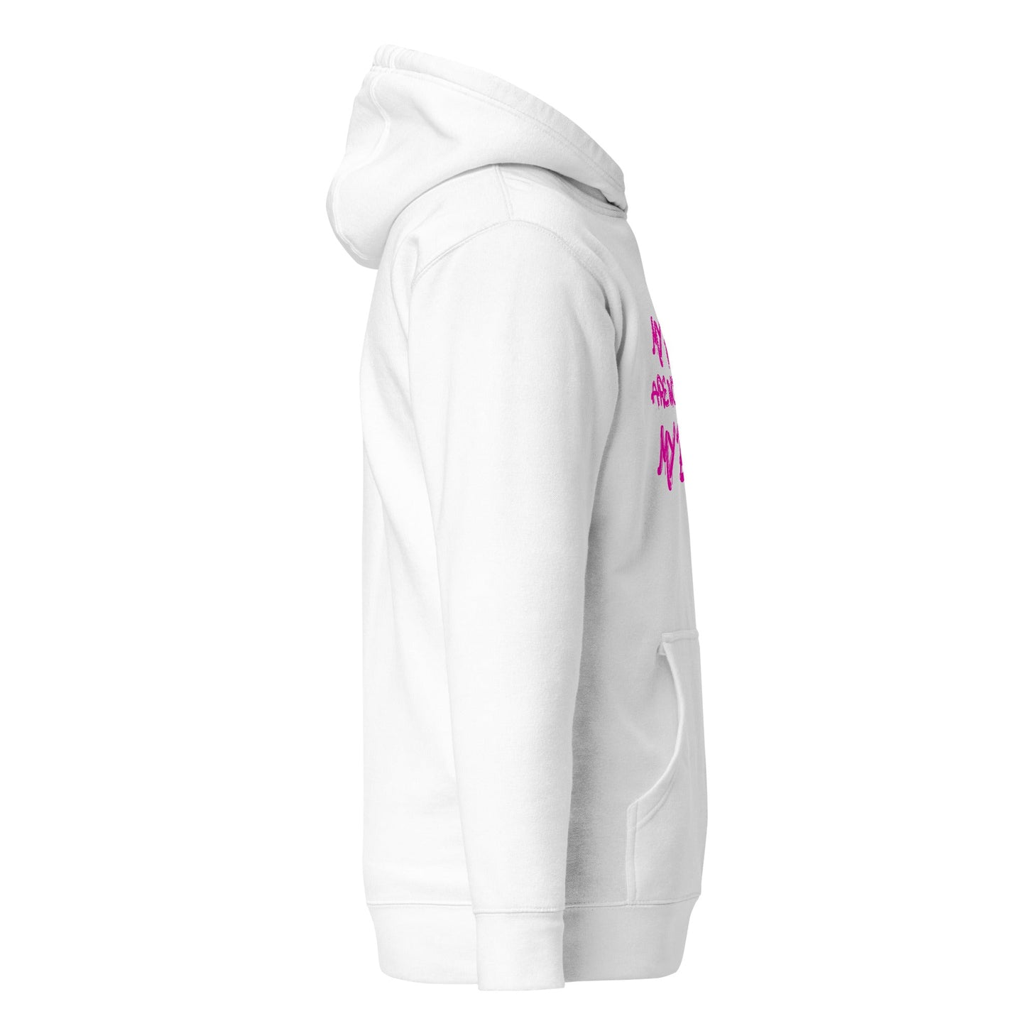 Farts worse than bite Hoodie pink logo - Longshot Tactical