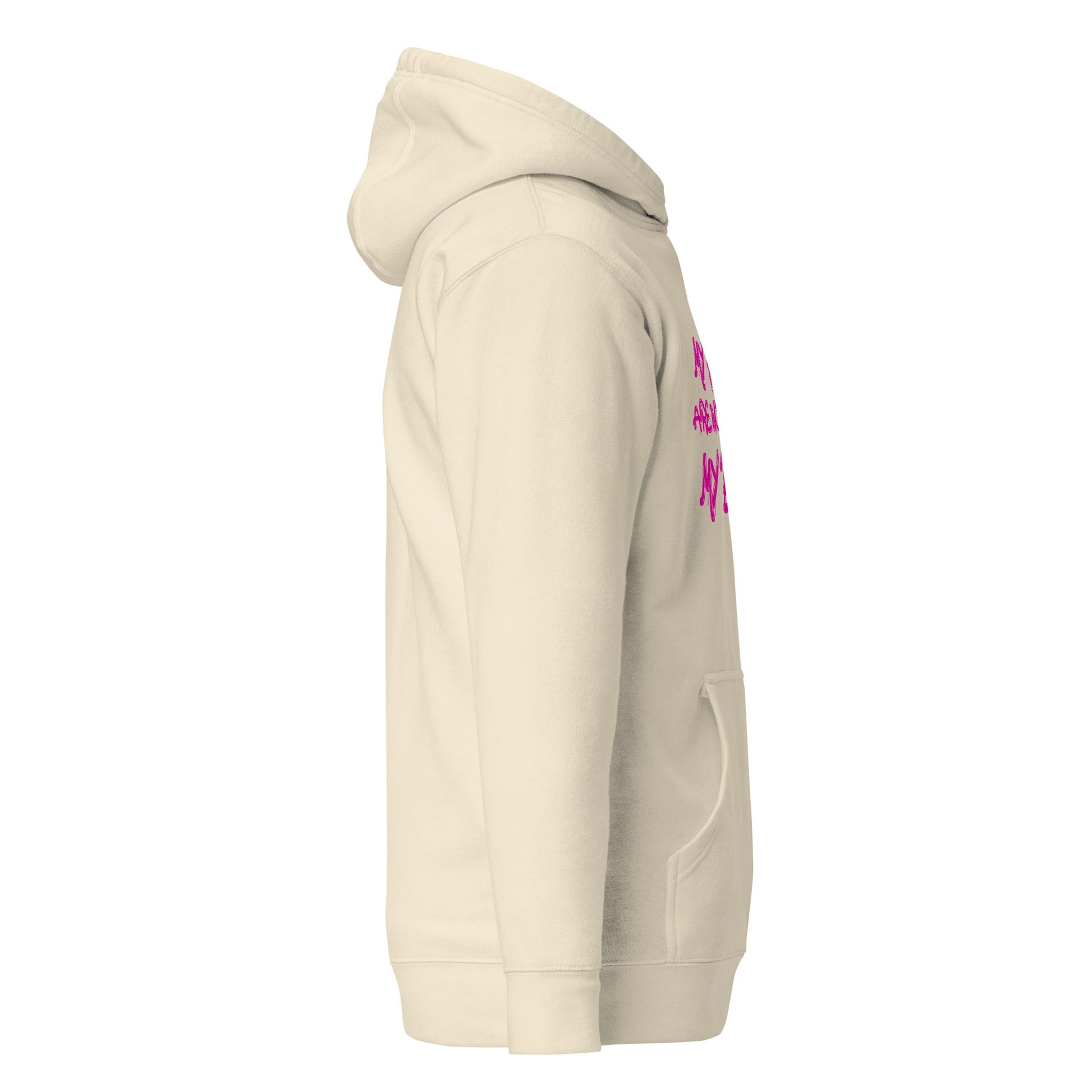 Farts worse than bite Hoodie pink logo - Longshot Tactical