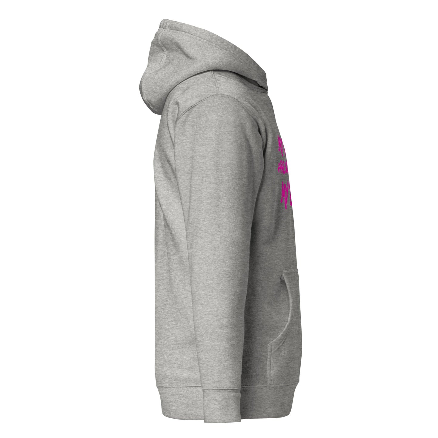 Farts worse than bite Hoodie pink logo - Longshot Tactical