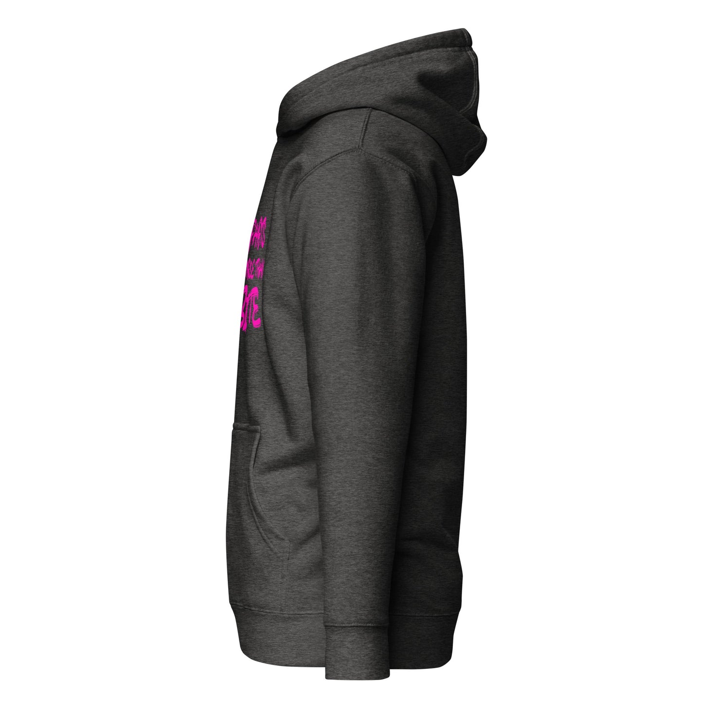Farts worse than bite Hoodie pink logo - Longshot Tactical
