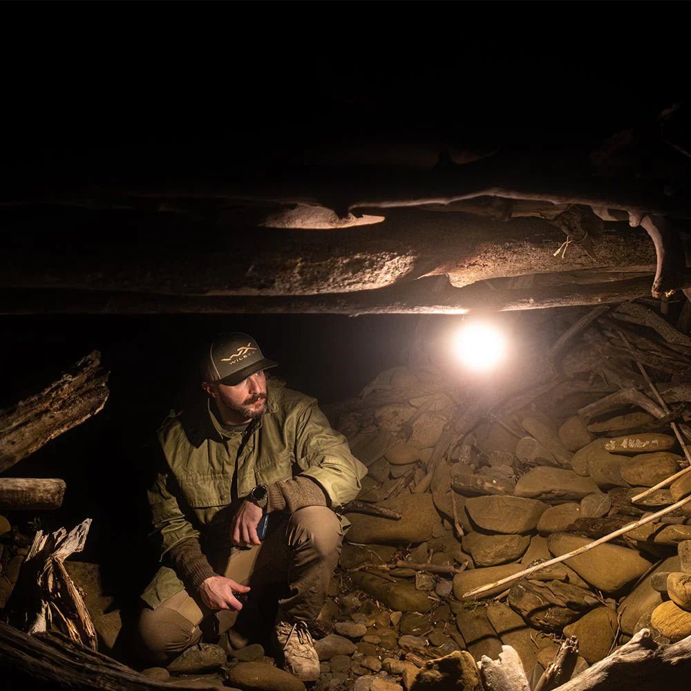 Fire Maple Sandglass LED Camping Lantern (Grey or Red) - Longshot Tactical