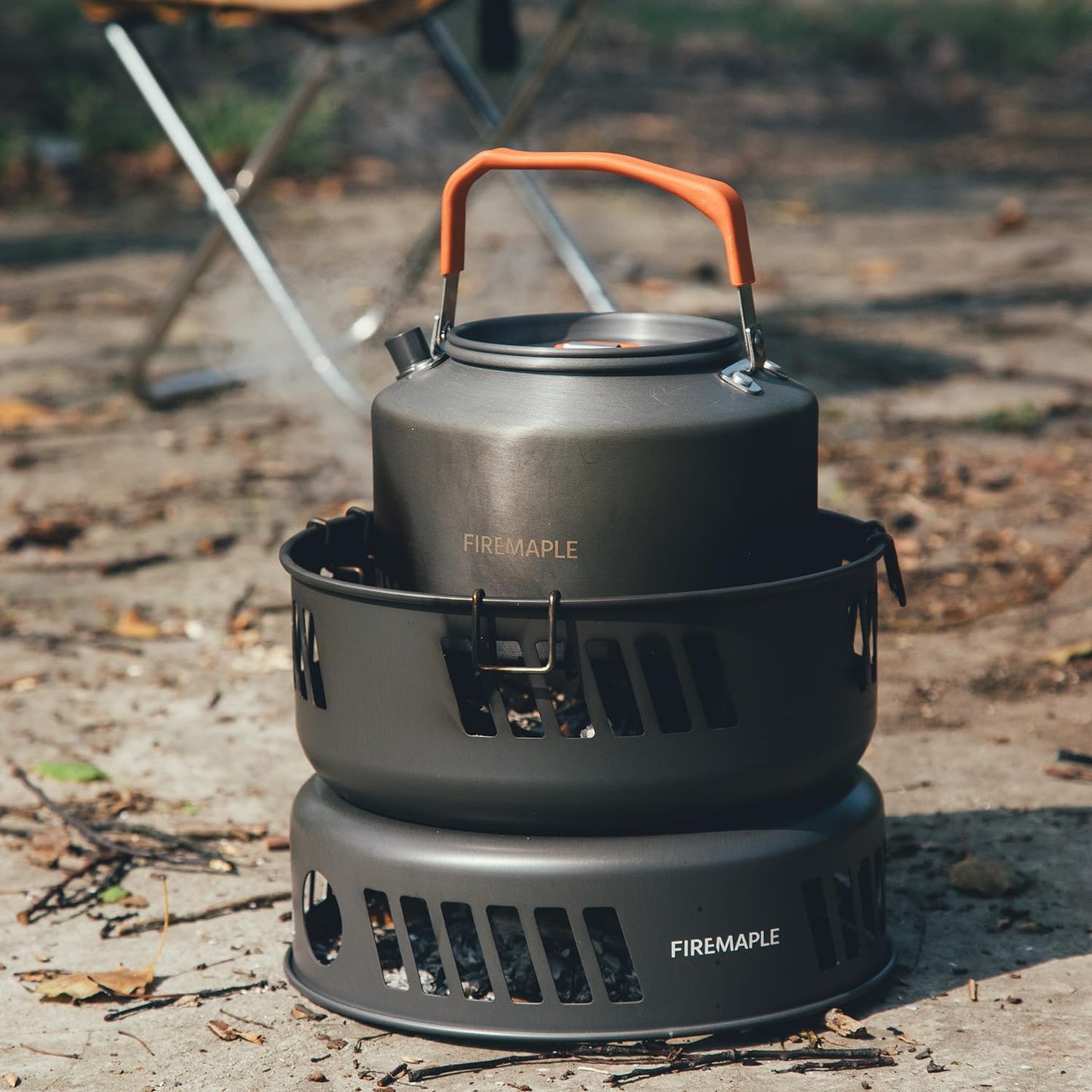 Firemaple Cooking Kit with Pans and Alcohol Burner - Longshot Tactical