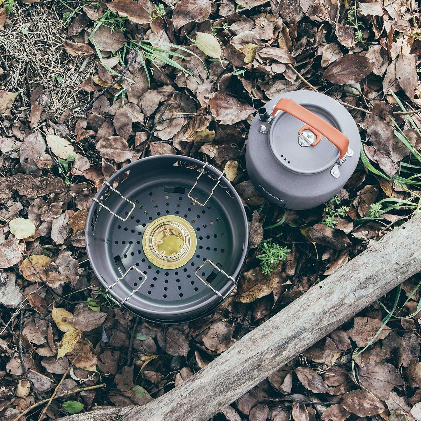 Firemaple Cooking Kit with Pans and Alcohol Burner - Longshot Tactical