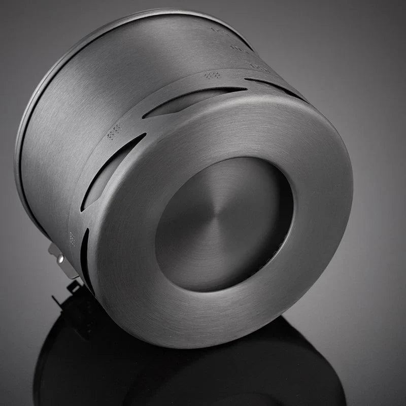 Firemaple Feast K2 Aluminum Pot with Heat - exchanger - Longshot Tactical