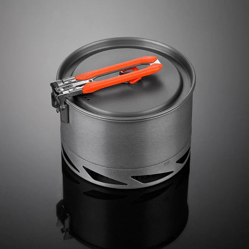 Firemaple Feast K2 Aluminum Pot with Heat - exchanger - Longshot Tactical