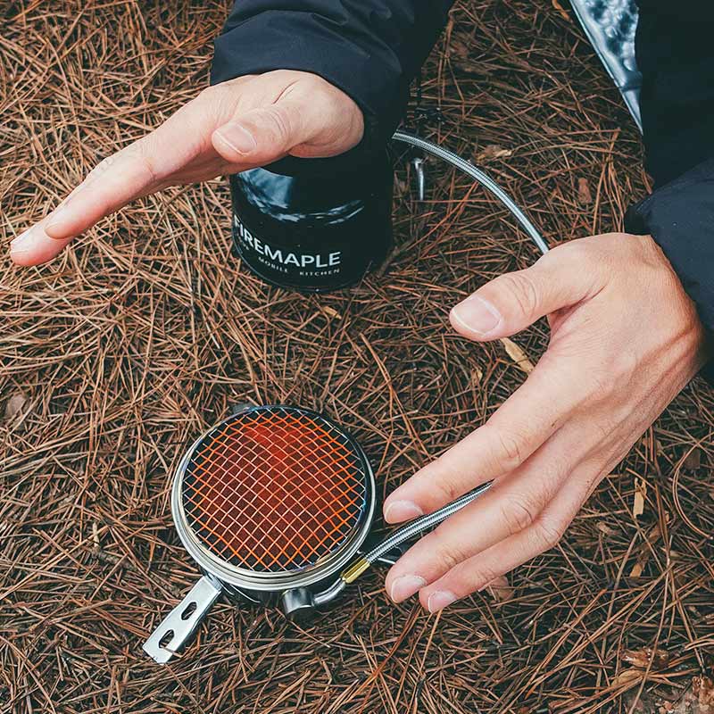 Firemaple Mars Radiant infrared Stove with Pot Stand - Longshot Tactical