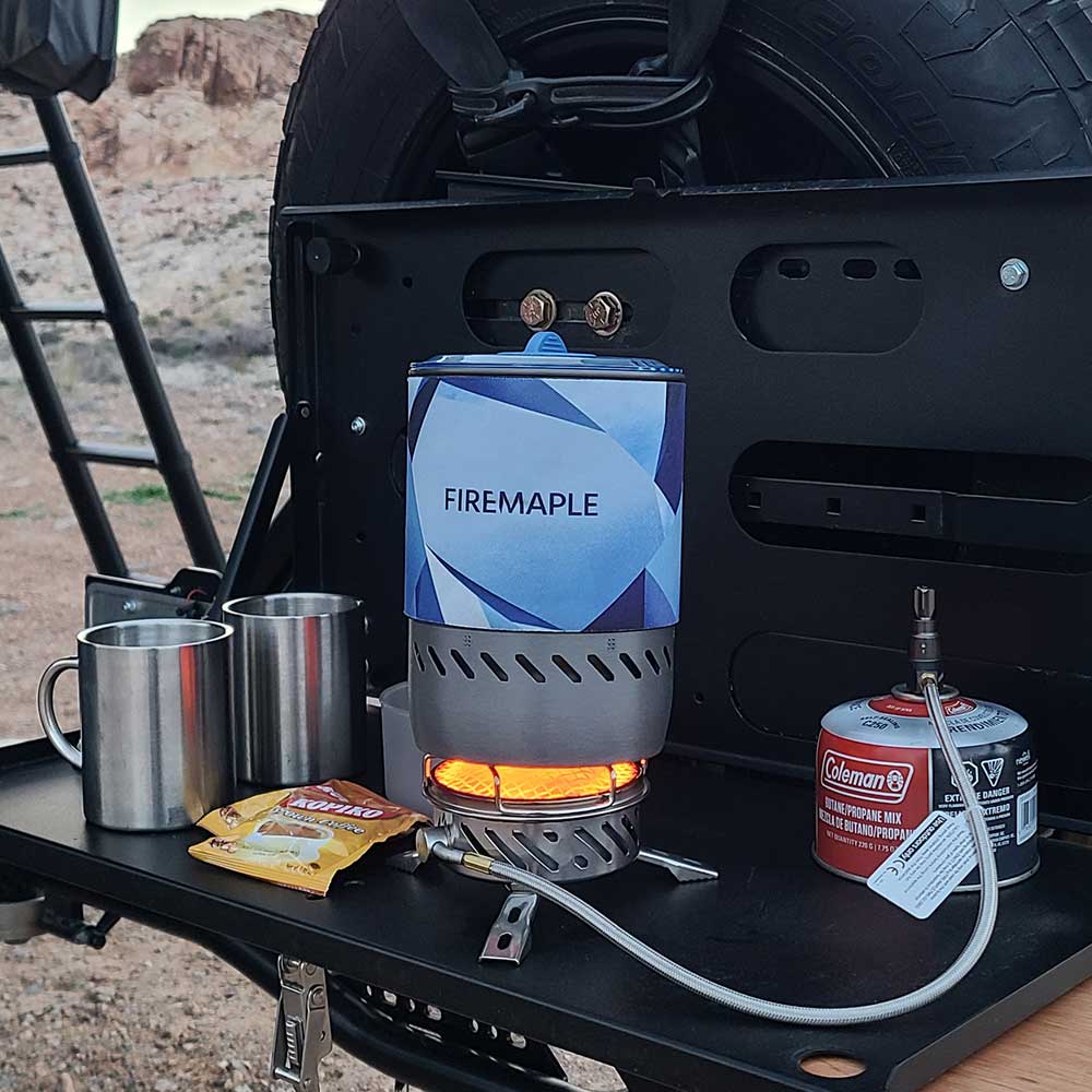 Firemaple Mars Radiant Stove System with Cup - Longshot Tactical