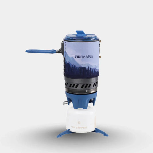 Firemaple Polaris Pressure Regulator Cooking System (Blue) - Longshot Tactical