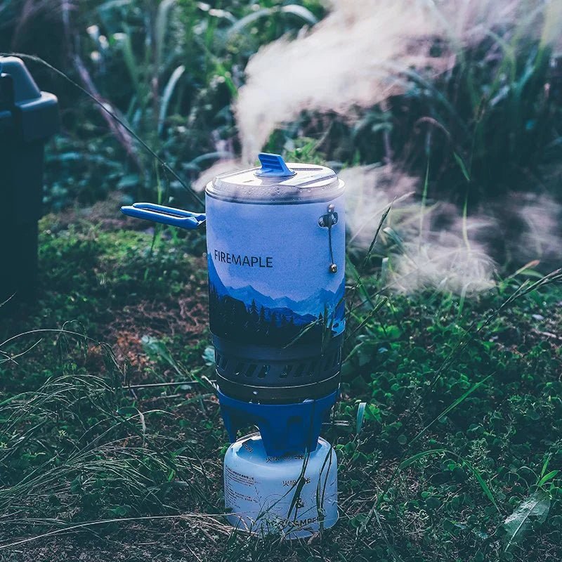 Firemaple Polaris Pressure Regulator Cooking System (Blue) - Longshot Tactical