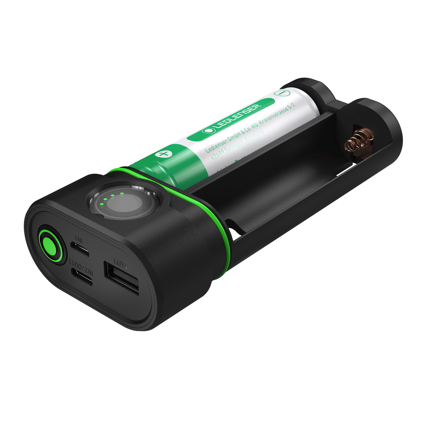 FLEX10 Li - ion Powerbank Plus 9000mAh, Includes 2 x 21700 - Longshot Tactical