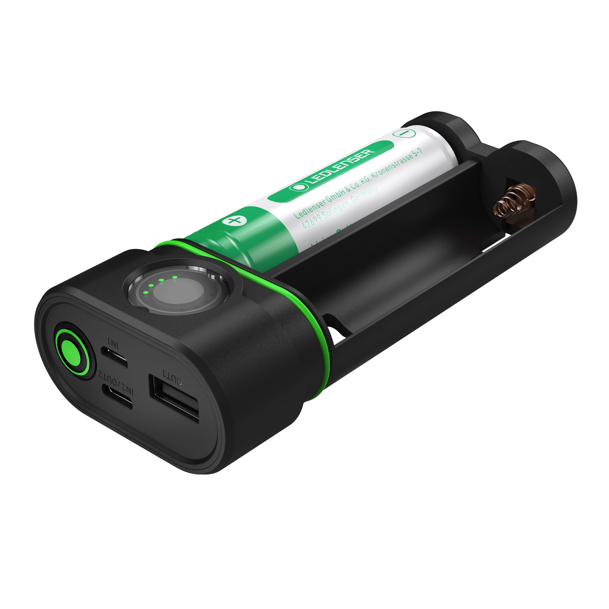 FLEX10 Li - ion Powerbank Plus 9000mAh, Includes 2 x 21700 - Longshot Tactical