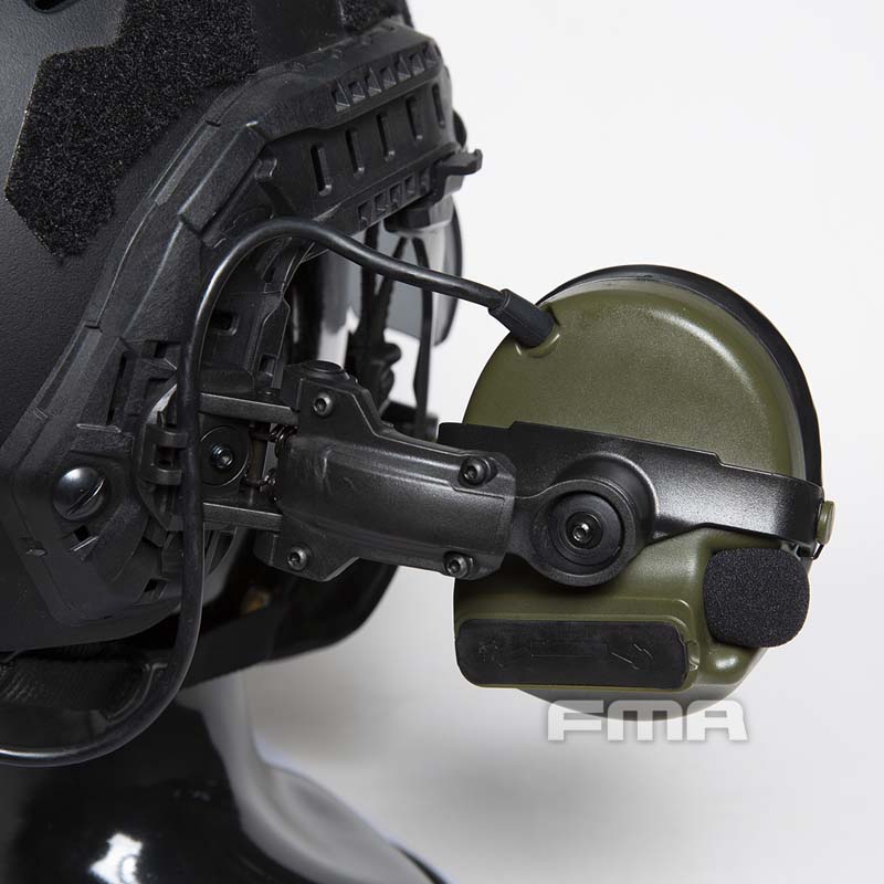 FMA Comtac II / III Helmet Arc Rail Headset Adapter - Longshot Tactical